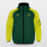 Cikers Sports Jackets Dark Green / S Cat Paw - Customized Hooded Waterproof Sports Jacket