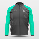 Cikers Sports Jackets Green Tech - Customized Stand Collar Leisure Jacket