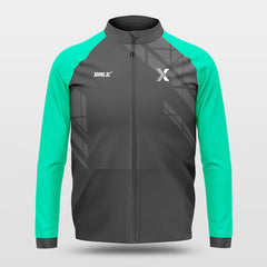 Cikers Sports Jackets Green Tech - Customized Stand Collar Leisure Jacket