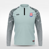 Cikers Sports Jackets Grey / S Beautiful landscapes - Customized Men's 1/4 Zip Jacket