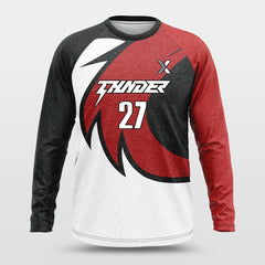 Cikers Sports Jackets Howl - Customized Baggy Long Sleeve Shooting Jersey