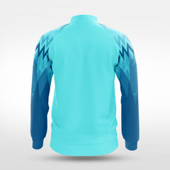Cikers Sports Jackets Ice Flame - Customized Men's Sublimated Full-Zip Jacket