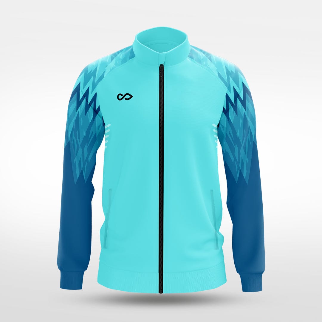 Cikers Sports Jackets Ice Flame - Customized Men's Sublimated Full-Zip Jacket