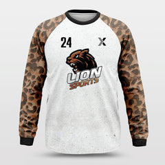 Cikers Sports Jackets Leopard - Customized Baggy Long Sleeve Shooting Jersey