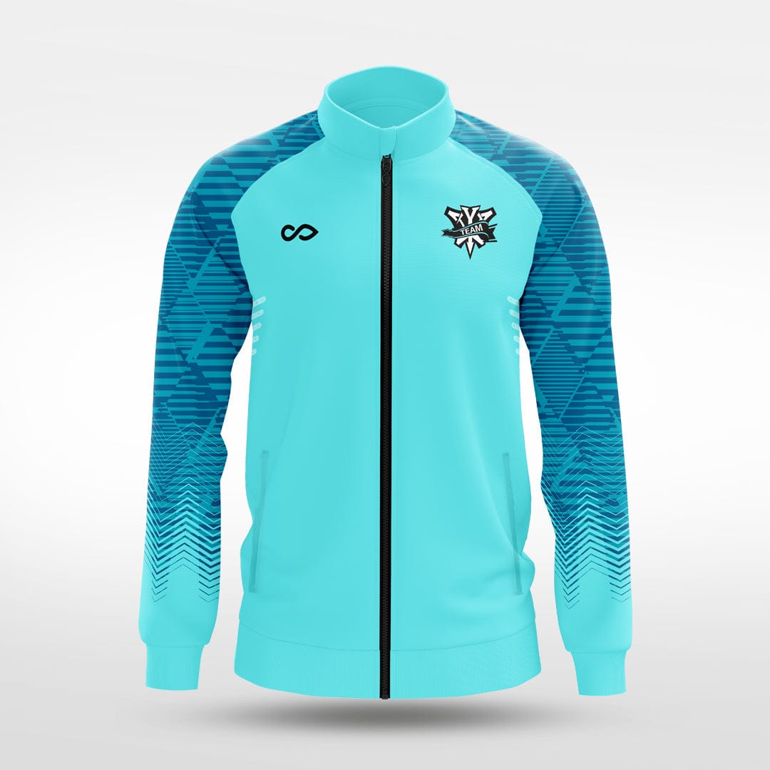 Cikers Sports Jackets Mint / S Blood Shadow - Customized Men's Sublimated Full-Zip Jacket
