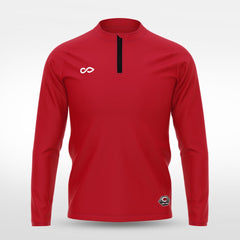 Cikers Sports Jackets red / 120 Basic styles - Customized Kid's 1/4 Zip Jacket