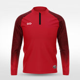 Cikers Sports Jackets Red / S Urban Forest - Customized Kids 1/4 Zip Jacket