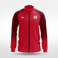 Cikers Sports Jackets red / S Urban Forest - Customized Men's Sublimated Full-Zip Jacket