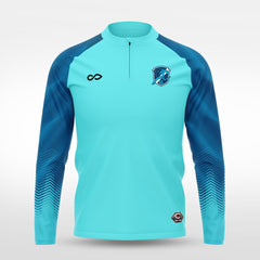 Cikers Sports Jackets Ripples of Time - Customized Kids 1/4 Zip Jacket