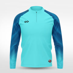 Cikers Sports Jackets Ripples of Time - Customized Kids 1/4 Zip Jacket