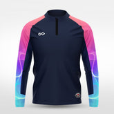 Cikers Sports Jackets Sparkling Starlight - Customized Men's 1/4 Zip Jacket