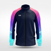 Cikers Sports Jackets Sparkling Starlight - Customized Men's Sublimated Full-Zip Jacket