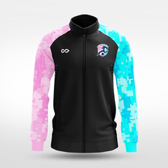 Cikers Sports Jackets Sun and Moon Shining Together - Customized Kids Sublimated Full-Zip Jacket