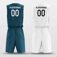 Cikers Sports Jungle - Customized Reversible Sublimated Basketball Set