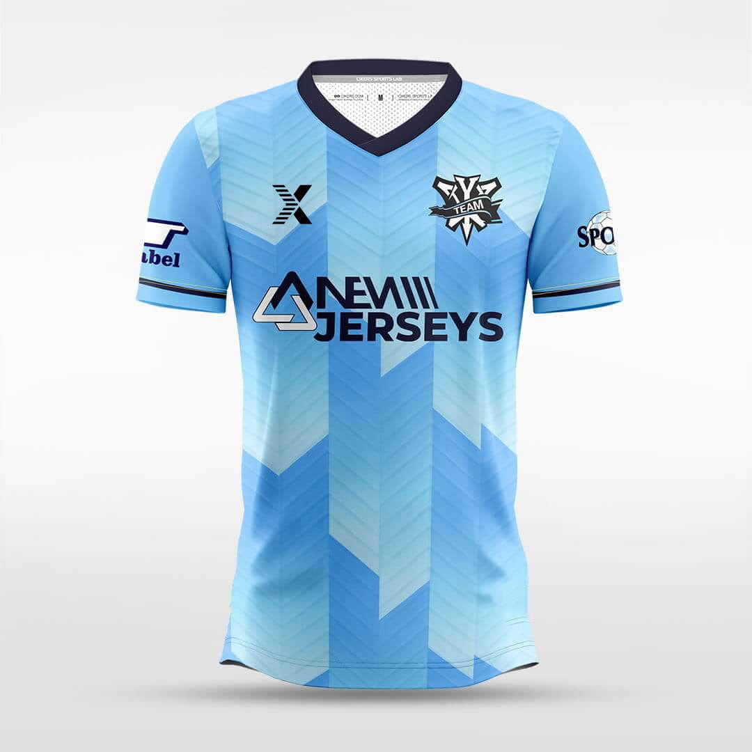 Cikers Sports Leaf Texture - Custom Soccer Jersey for Men Sublimation