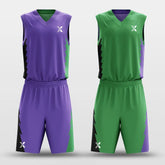 Cikers Sports Monster - Customized Reversible Sublimated Basketball Set