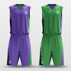 Cikers Sports Monster - Customized Reversible Sublimated Basketball Set