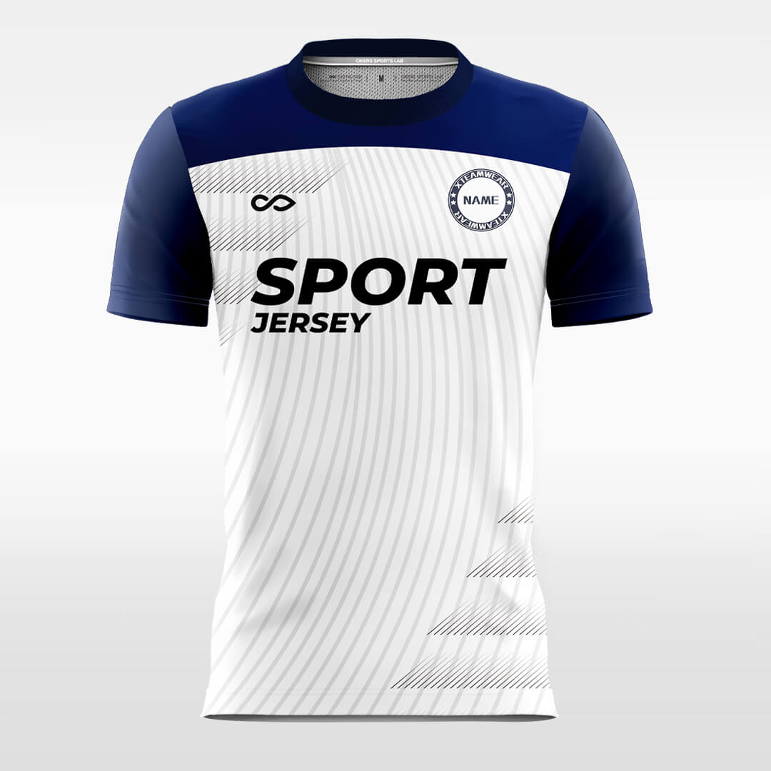 Cikers Sports Navy / S Blank - Custom Soccer Jersey for Men Sublimation FT060313S