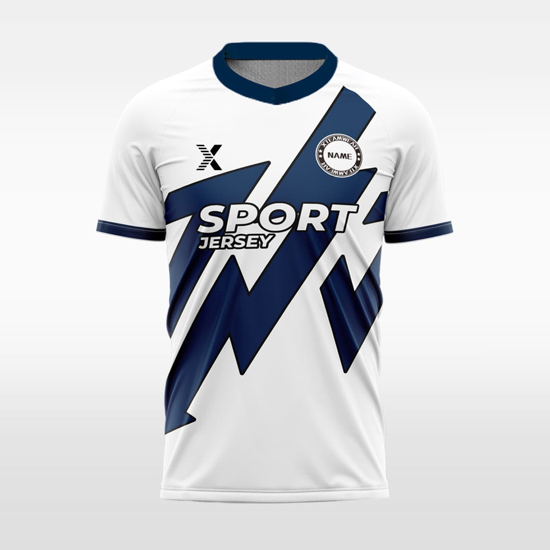 Cikers Sports Navy / S Power Z - Custom Soccer Jersey for Men Sublimation