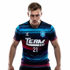 Cikers Sports Neon - Customized Men's Sublimated Soccer Jersey