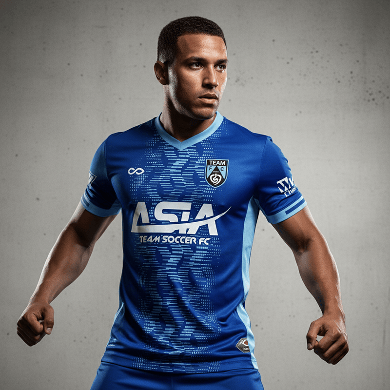 Cikers Sports Night Shadow- Custom Soccer Jersey for Men Sublimation - WS201GYVB3