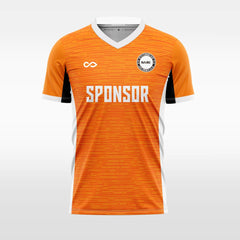 Cikers Sports orange / S Dynamic horizontal stripes - Custom Soccer Jersey for Men Sublimation
