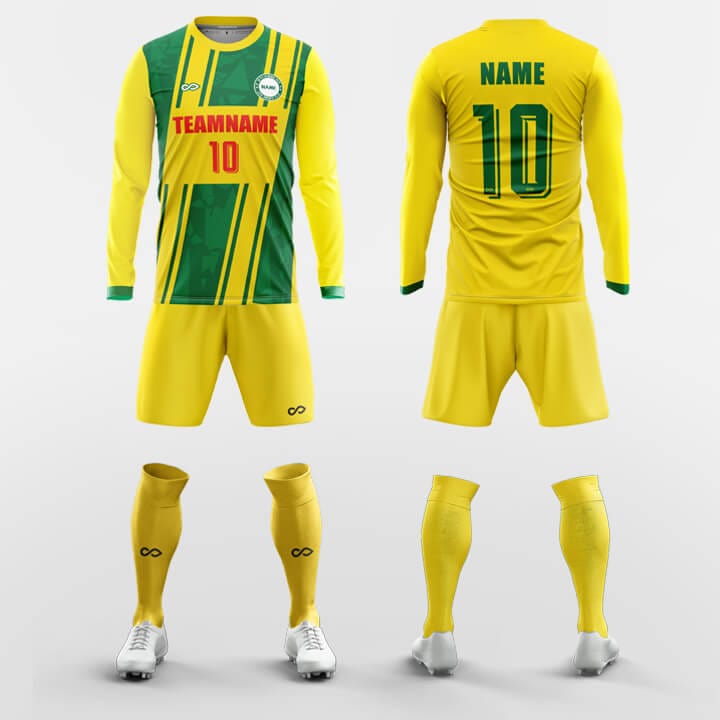 Cikers Sports pack Green / S Affirmative- Men's Sublimated Long Sleeve Football Kit