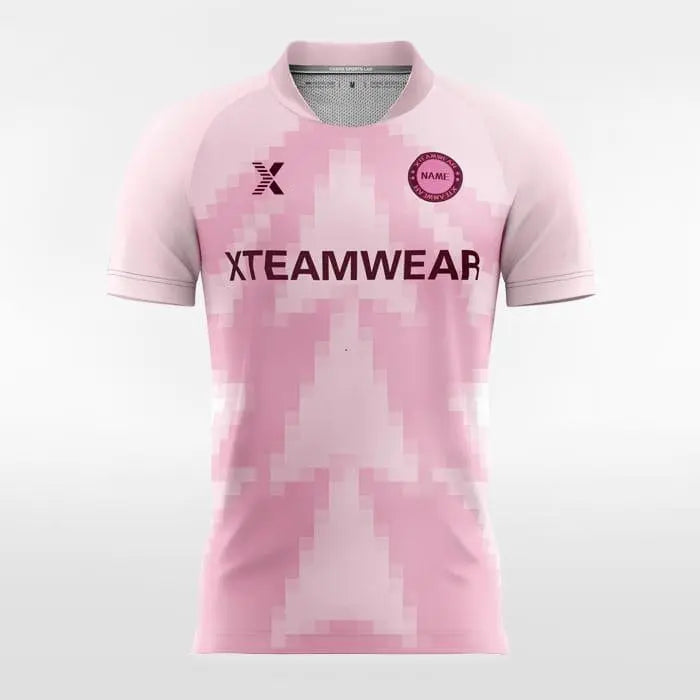 Cikers Sports Pink Mosaic - Customized Men's Sublimated Soccer Jersey