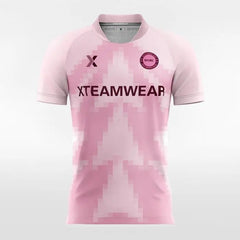 Cikers Sports Pink Mosaic - Customized Men's Sublimated Soccer Jersey