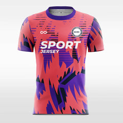 Cikers Sports Pink / S Stack - Custom Soccer Jersey for Men Sublimation