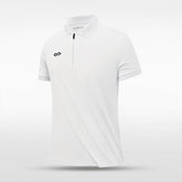Cikers Sports polo White / S Starlink - Adult Zipped Polo Shirt