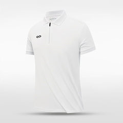 Cikers Sports polo White / S Starlink - Adult Zipped Polo Shirt