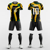 Cikers Sports Pop Painting - All Over Sublimation Print Soccer Kits Short Sleeve