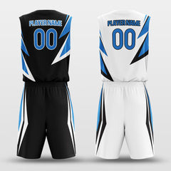 Cikers Sports Power Stone - Customized Reversible Sublimated Basketball Set