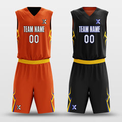 Cikers Sports Pules - Customized Reversible Sublimated Basketball Set