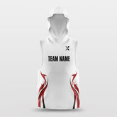 Cikers Sports Pure Fire - Customized Basketball Sleeveless Hoodies
