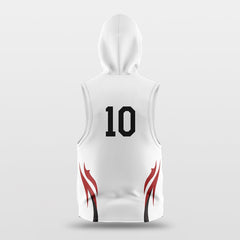 Cikers Sports Pure Fire - Customized Basketball Sleeveless Hoodies