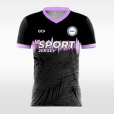 Cikers Sports Purple / S Brushes - Custom Soccer Jersey for Men Sublimation FT060138S