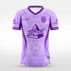 Cikers Sports purple / S Colorful Superstar - Custom Soccer Jersey for Men Sublimation - WS201GYVD3