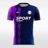 Cikers Sports Purple / S Lightning Night - Custom Soccer Jersey for Men Sublimation FT060134S