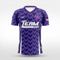 Cikers Sports purple / S Shadow Feather - Custom Soccer Jersey for Men Sublimation -WS201GYVP3