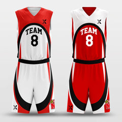 Cikers Sports Racing Games - Customized Reversible Sublimated Basketball Set