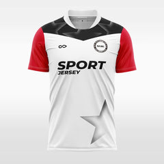 Cikers Sports Red / S Authentic- Custom Soccer Jersey for Men Sublimation