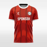 Cikers Sports Red / S Conveyer - Custom Design Soccer Jersey for Men Sublimation