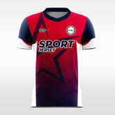 Cikers Sports Red / S Flag - Custom Soccer Jersey for Men Sublimation FT060305S