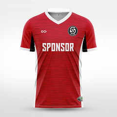 Cikers Sports red / S Flashing Line - Custom Soccer Jersey for Men Sublimation - WS201GCSSX3