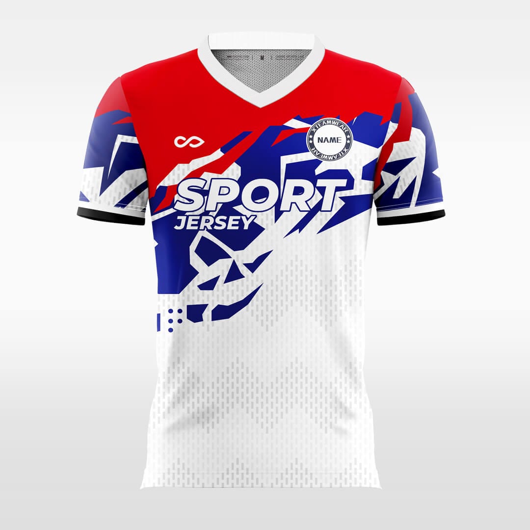 Cikers Sports Red / S Soul - Custom Soccer Jersey for Men Sublimation FT060140S