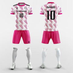 Cikers Sports Retro 1- Striped Block Custom Soccer Kits Short Sleeve