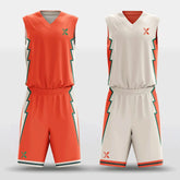 Cikers Sports Rock Climbing - Customized Reversible Sublimated Basketball Set