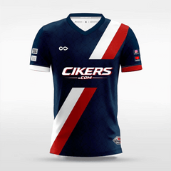 Cikers Sports Sample Soccer Jersey - Non-customized Football Jersey (Dye Sublimation Print)